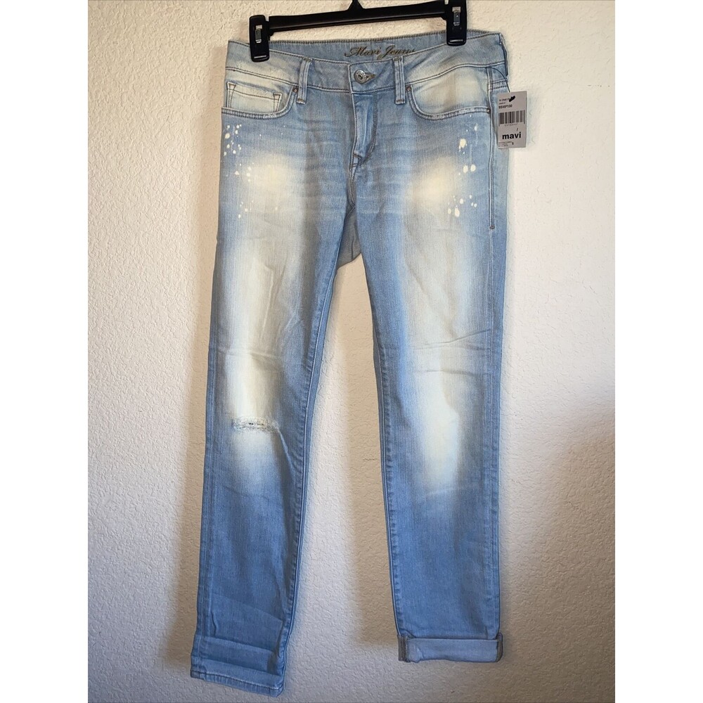 NEW Mavi painter Jeans 27X32 Emma boyfriend Low Rise y2k 90s designer